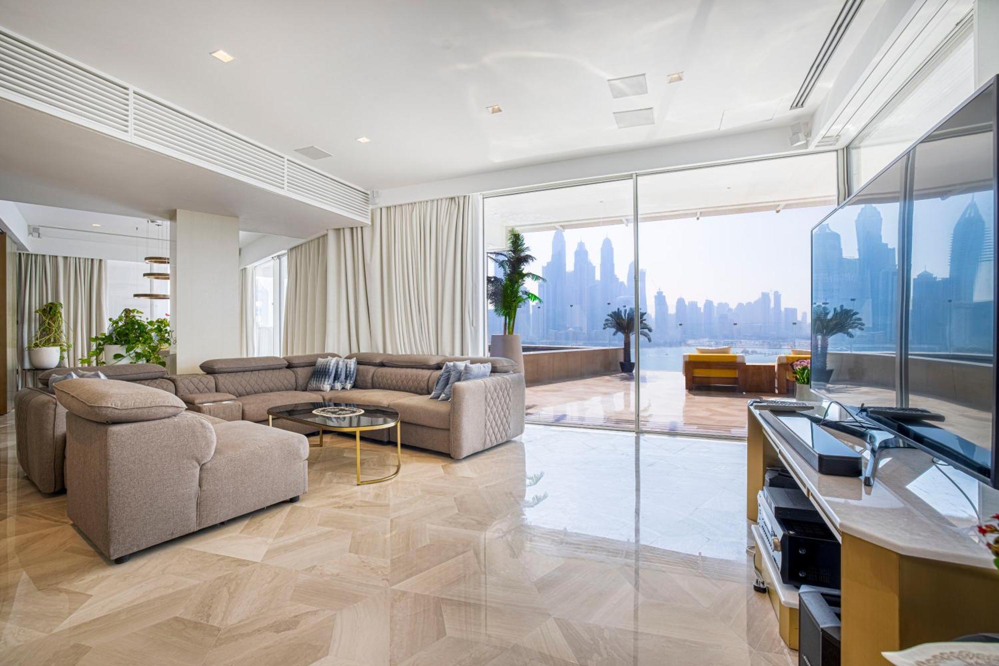 מלון דובאי Five Palm Luxury Penthouse Full Marina View & Private Pool מראה חיצוני תמונה