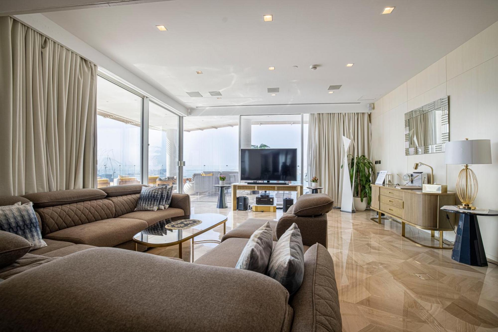 מלון דובאי Five Palm Luxury Penthouse Full Marina View & Private Pool מראה חיצוני תמונה
