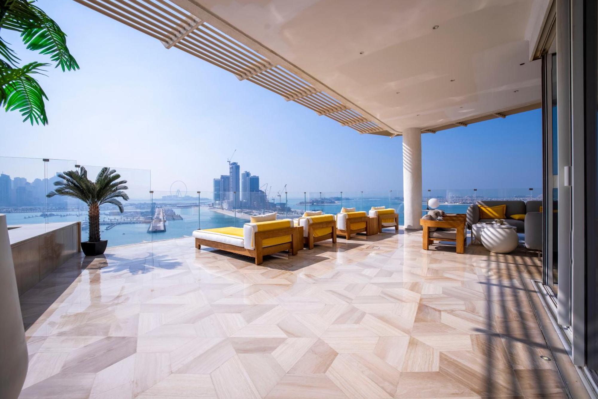 מלון דובאי Five Palm Luxury Penthouse Full Marina View & Private Pool מראה חיצוני תמונה